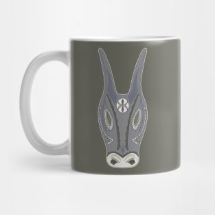 Su Boe Mask Sardinian Mug